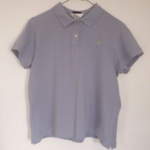 Lilly Pulitzer periwinkle pique polo, women’s lrg